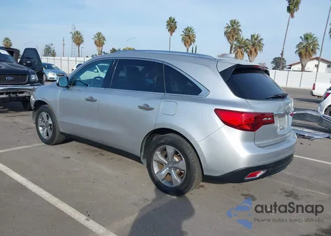 2014 Acura Mdx из США, поврежденный, VIN 5FRYD4H29EB025376